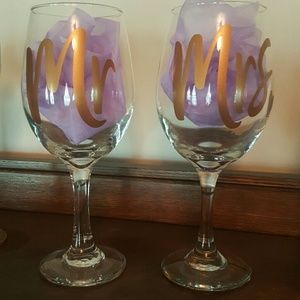Wine glass set